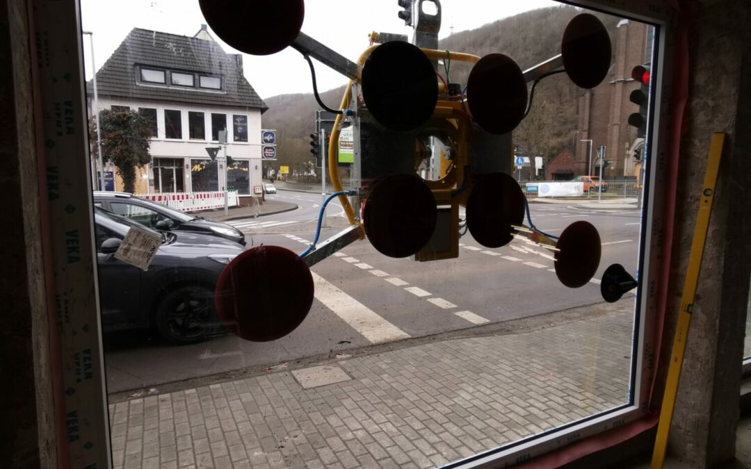 Glasscheiben Halterung